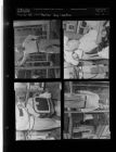 L. W. Gaskins Barber shop invention (4 Negatives) (June 9, 1958) [Sleeve 11, Folder c, Box 15]
